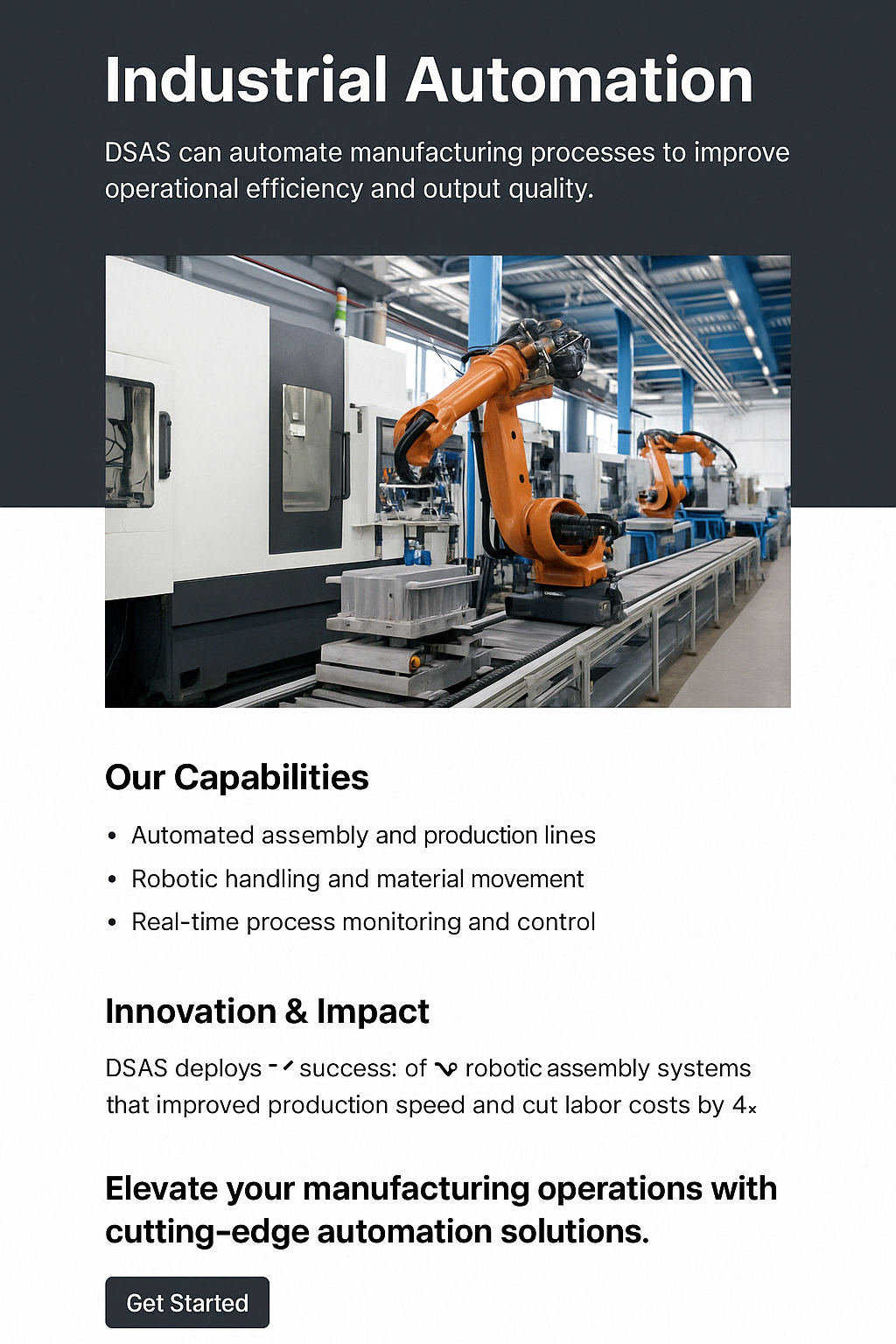Smart automation with robotics and SCADA